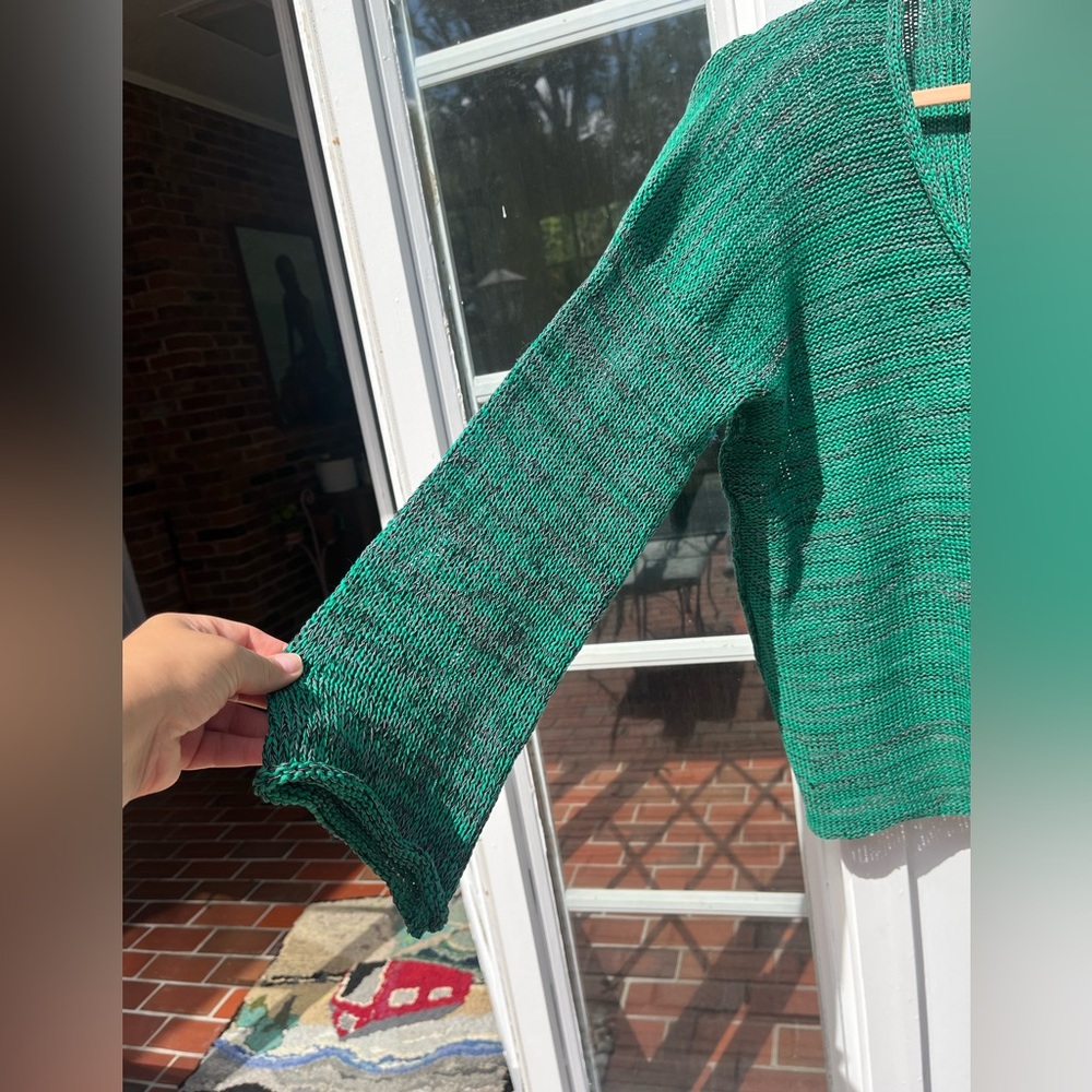 SKIF Handmade Knit Cardigan Sweater - Picture 2 of 4
